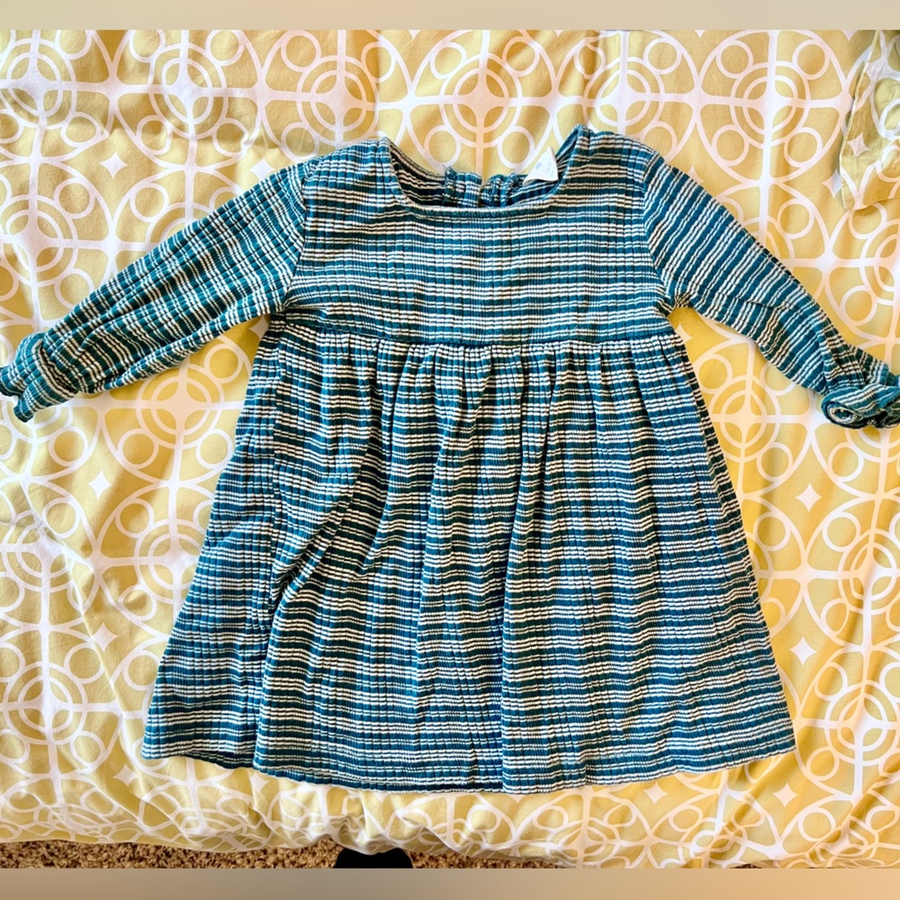 Kate Quinn Ribbed Striped Dress - 18-24mo
